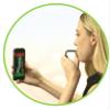 CheckBAC Drive - Voluntary Vehicle Ignition Interlock - Smartphone App - Handheld Breathalyzer - with Think Twice Support view 1