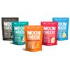 Moon Cheese Variety Pack, Cheddar, White Cheddar, Gouda, Garlic Parm & Pepper Jack, Protein-Rich Cheese Snack, Gluten Free, Keto Friendly, 100% Real Cheese, 2 Ounce (Pack of 5) view 1