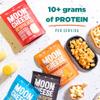 Moon Cheese Variety Pack, Cheddar, White Cheddar, Gouda, Garlic Parm & Pepper Jack, Protein-Rich Cheese Snack, Gluten Free, Keto Friendly, 100% Real Cheese, 2 Ounce (Pack of 5) view 4