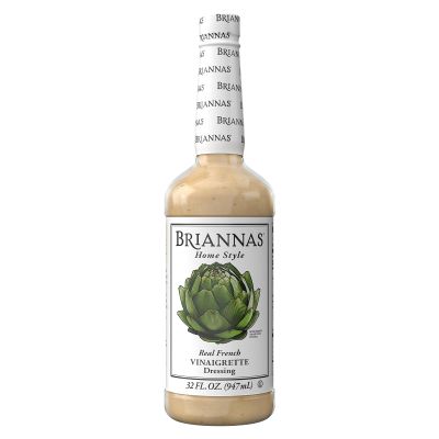 BRIANNAS - Home Style Real French Vinaigrette Dressing Fine Salad Dressing made with Premium Ingredients - Sugar Free Dressing - 32 oz. Bottle