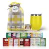 Tea Gift Set for Women & Men  Includes Assorted Teas, Elegant Mug & Honey (Yellow) view 1