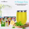 Tea Gift Set for Women & Men  Includes Assorted Teas, Elegant Mug & Honey (Yellow) view 3