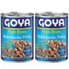 Goya Low Sodium Canned Pinto Beans, Smooth and Creamy Habichuelas Pintas, Pantry Staple, Pack of 2 (15.5 oz Cans) view 1