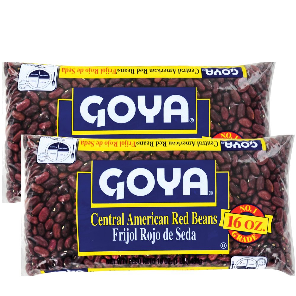 Goya Foods Central American Red Beans, 16 Ounce (Pack of 2)