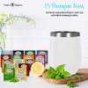 Tea Gift Set for Women & Men  Includes Assorted Teas, Elegant Mug & Honey (White) view 3