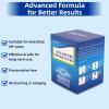 Anal Douche Powder Anal Cleaner Shower Enema nal Cleaner pH Balanced Comes with Beaker Douche for Men Soothing Anal Flush Cleanser for Enema Bulbs 12PC view 2