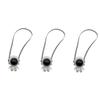 3pcs Hanging Neck Fan Desk Fan Rechargeable Neck Fan Baby Camping Fan with Light Hand Free Fan Personal Fan Neck Cooling Fan Usb Fan White Air Office Lanyard view 1