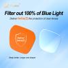 Goiteia 100% Orange Blue Light Blocking Glasses-Amber Tint Gaming Glasses for Better Sleep/Eyes Strain/Light Sensitive-Ultra Light & Spring Hinges for Better Comfort view 4