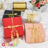 OMISELIO Gold Ribbon - 500 Yard Crimped Curly Gold Ribbon for Gift Wrapping, Balloons, Parties view 2