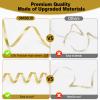 OMISELIO Gold Ribbon - 500 Yard Crimped Curly Gold Ribbon for Gift Wrapping, Balloons, Parties view 4