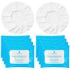 Tingjoo 8 Pcs No Rinse Shampoo Cap Bulk Waterless Rinse Free Disposable Dry Hair Wash Caps for Elderly, Bedridden Patients, Post Surgery, Hospital Stays view 1