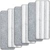 6pcs Mop Replacement Pads Compatible with Joymoop Mop, Universal 13"x4.9 Microfiber Mop Pads, Mop Head Replacement, Flat Mop Pads Washable Microfiber, Reusable Floor Mop Pads, Cleaning Tools view 1
