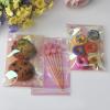 100 PCS Cookie Bags, Candy Bags, Self Sealing Cellophane Treat Bags, Self Adhesive Clear Iridescent Cellophane Bags, 3x5.6 Inches Individual Cookie Bags for Packaging, Candy, Cake Pops view 4