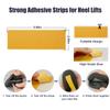 Stickers for Heel Lifts, Strong Adhesive Mesh Strips for Shoe Lifts, Sticky Tapes for Shoe Inserts, Leg Length Discrepancies Height Increase Insoles Strips view 2