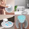 Eastnmythet Body Hair Dryer, Negative Ion Full Body Dryer, Home Bathroom Dryer, Feet Touch Panel Drying Machine, Natural Warm Air Wind and Cool Wind view 2