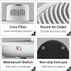 Eastnmythet Body Hair Dryer, Negative Ion Full Body Dryer, Home Bathroom Dryer, Feet Touch Panel Drying Machine, Natural Warm Air Wind and Cool Wind view 4
