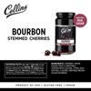 Collins Bourbon Cocktail Cherries - Drinks Garnish for Manhattan or Old Fashioned Cocktails and Desserts, Made with Award Winning Whiskey, Set of 6 11 oz Jars view 4