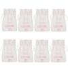 Amscan Charming White Fabric Little Miss One-derful Favor Pouch - 7" x 5" (Pack of 8) - Perfect for Girl First Birthday view 1