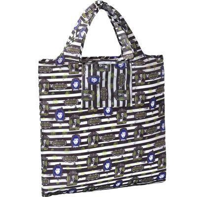 Amscan Spooky Multicolor Beetlejuice Trick-Or-Treat Bag - 16" x 15.5" (1 Pc.) - Perfect for Halloween and Horror-themed Parties