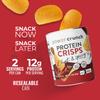Power Crunch Protein CRISPS, a Potato Style Protein Chip, Hot & Spicy, 12g of protein, 1.05 ounces per serving (Pack of 6) view 3