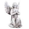 XHTLLO Religious Angel Statue Resin Decorative Outdoor Figurine, Handcrafted Angel Sculpture for Garden Patio Lawn and Backyard Decor, Weather Resistant Idea view 1