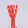 200 PCS Spoon Straws Red Slushie Straws Disposable Snow Cone Spoons Shaved Ice Straws for Milk Shakes Smoothies Summer Party view 3