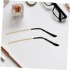 FOMIYES 10pairs Eyeglasses Replacement Legs of Gold Temples Comfortable Arm Parts for Glasses Repair Easy to Install Lightweight and -Resistant view 3