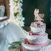 Jaciya Wedding Cake Topper Pink Rhinestone Metal Mr and Mrs Cake Topper Bride and Groom Bridal Shower Party Gold Wedding Decorations Supplies view 4