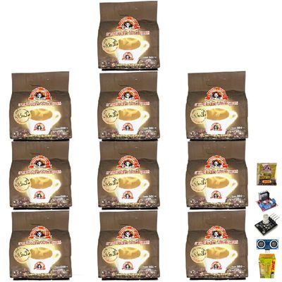 Generic Thamsing Instant Coffee Mix 3 in 1 Original OTOP 25 Sachets/Pack (500g) Delicious Aroma Snack Roasted Robusta Set 10 No0647899465 By Beautygoodshop [Get Free For You Beauty Gifts], Large