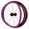 yinjieUS Wheelchair Handrim Covers, Silicone Snare, Push Ring Protective Cover,A,22 inch(C-22 INCH) view 1