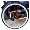 yinjieUS Wheelchair Handrim Covers, Improve Grip and Traction Wheelchair Push Rim Covers, Wheelchair Accessories,Red,24in(White,24in) view 1