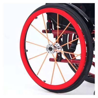 yinjieUS Wheelchair Push Rim Covers, Silicone Hand Push Cover, Hand Wheel Snare Pads,H,24 inch(C-24 INCH)