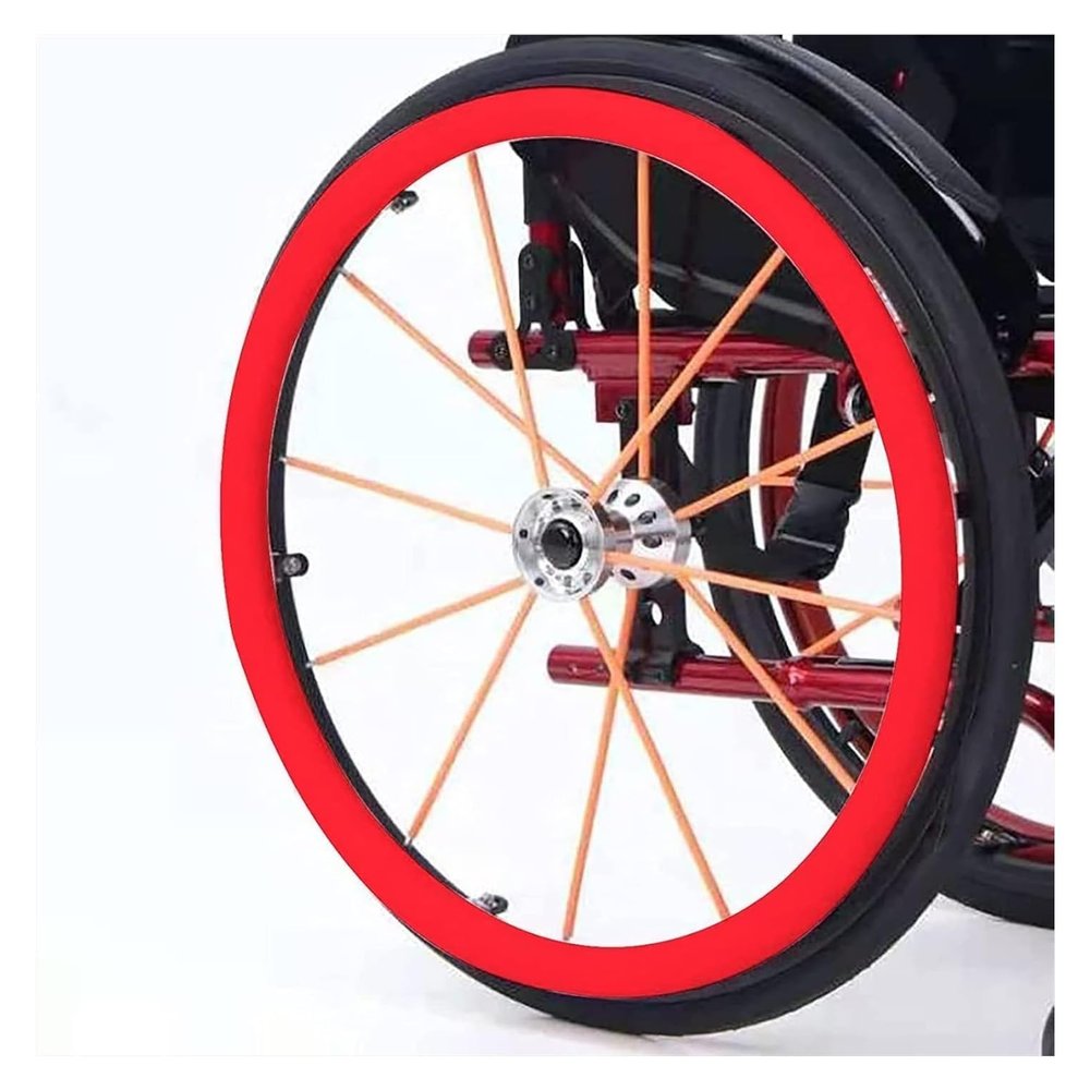yinjieUS Wheelchair Push Rim Covers, Silicone Hand Push Cover, Hand Wheel Snare Pads,H,24 inch(C-24 INCH)