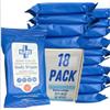 Joint Forces Rinse-Free Body Wipes (18 Pack) - 18 XL Shower Wipes for Adults, Bathing, Traveling, Camping, Gym, Car, Elderly, Bedridden, Personal Hygiene, Disposable, No Rinse Required (18 pack) view 1