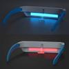 Lukirch Red Light Therapy Glasses 670nm  Eye Comfort & Visual Wellness, Blue Light Therapy Support for Sleep, Circadian Rhythm, Jet Lag & Seasonal Mood, Red & Blue (2-in-1) view 1
