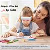 Lukirch Red Light Therapy Glasses 670nm  Eye Comfort & Visual Wellness, Blue Light Therapy Support for Sleep, Circadian Rhythm, Jet Lag & Seasonal Mood, Red & Blue (2-in-1) view 3