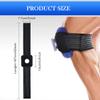 ASEKACK Ice Pack Strap, Extended Version Adjustable Support Wrap, Ice Pack Wrap Band, Ice Bag Strap, Multipurpose Elastic Hook and Loop Extension Strap, 42 inches view 3