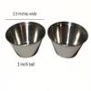 Chicerr Magic Shell Chocolate Fudge Flavor Ice Cream Topping (Two 7.25oz bottles) Bundle with Two Stainless Steel Sauce Cups, 1.5 oz each view 2