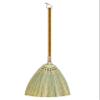 Asian Broom 46 inch - Straw Soft Sweep - Long Handle for Cleaning, Decoration, Wedding-Natural Whisk for House, Garage, Office,Kitchen - Indoor Grass Broom view 2