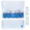 LCFALO 2 Pack Contact Lens Organizer Case with 2 Pack Stick Tool Set, Portable Storage Case for Disposable Contact Lenses for 30 Days Storage Box for All Contact Lens with Stick Tool Set view 1