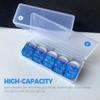 LCFALO 2 Pack Contact Lens Organizer Case with 2 Pack Stick Tool Set, Portable Storage Case for Disposable Contact Lenses for 30 Days Storage Box for All Contact Lens with Stick Tool Set view 3