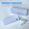 LCFALO 2 Pack Contact Lens Organizer Case with 2 Pack Stick Tool Set, Portable Storage Case for Disposable Contact Lenses for 30 Days Storage Box for All Contact Lens with Stick Tool Set view 4