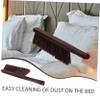 BUGUUYO Wooden Dust Brush Long Handle Soft Bristles Handheld Broom for Efficient Bed and Furniture Cleaning for Use view 3