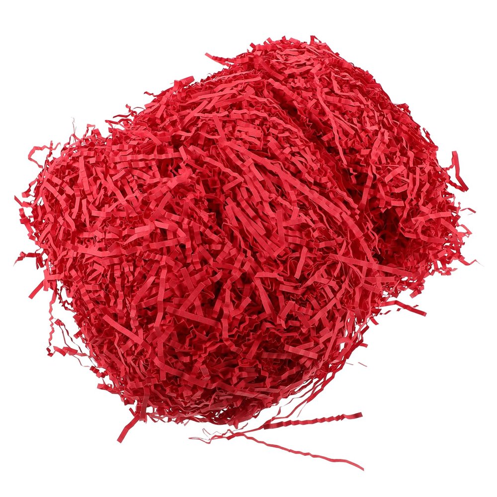 COLLBATH 200g Beige Box Filler Shredded Paper Packaging Crinkle Paper for Wrapping Present Boxes