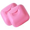 FOMIYES 10 Pcs Menstrual Cup Storage Box Menstrual Care Supply Case for Menstrual Cups Menstrual Cup Storage Holder Menstrual Cup Container Menstrual Cup Carrier Menstrual Cup Case, Pinkx5pcs view 3