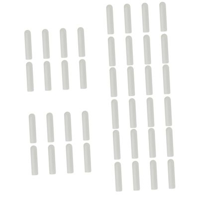 PACKOVE 40pcs Dark Plastic Tips for Sneakers Canvas Shoes and Lightweight Ends for Easy Use and Replacement