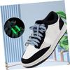 PACKOVE 40pcs Dark Plastic Tips for Sneakers Canvas Shoes and Lightweight Ends for Easy Use and Replacement view 2