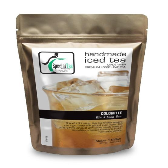 Special Tea Colonille Vietnamese Black Tea & French Vanilla, Iced Tea Makes One Gallon