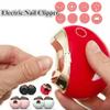Electric Nail Clippers, Automatic Trimmer Cutter Manicure Tool,for Baby, Kids, Seniors, and Caregivers (Pink) view 2