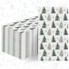 Horaldaily 100 Christmas Disposable Paper Decorative Guest Napkins, Christmas Pine Trees Hand Towel for Party Lunch Dinner Kitchen Bathroom Decoration view 1